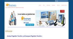 Desktop Screenshot of antalya-havalimanitransfer.com